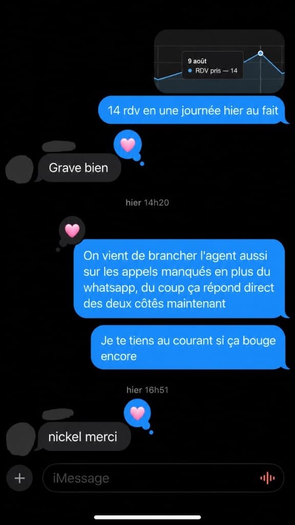 Capture envoyée par un client — retour 10